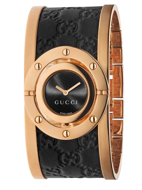 gucci twirl bangle watch